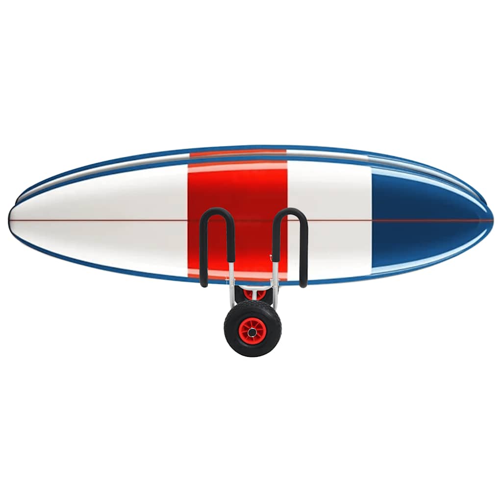 Carrinho de SUP para 2 pranchas de surf 90 kg alumínio