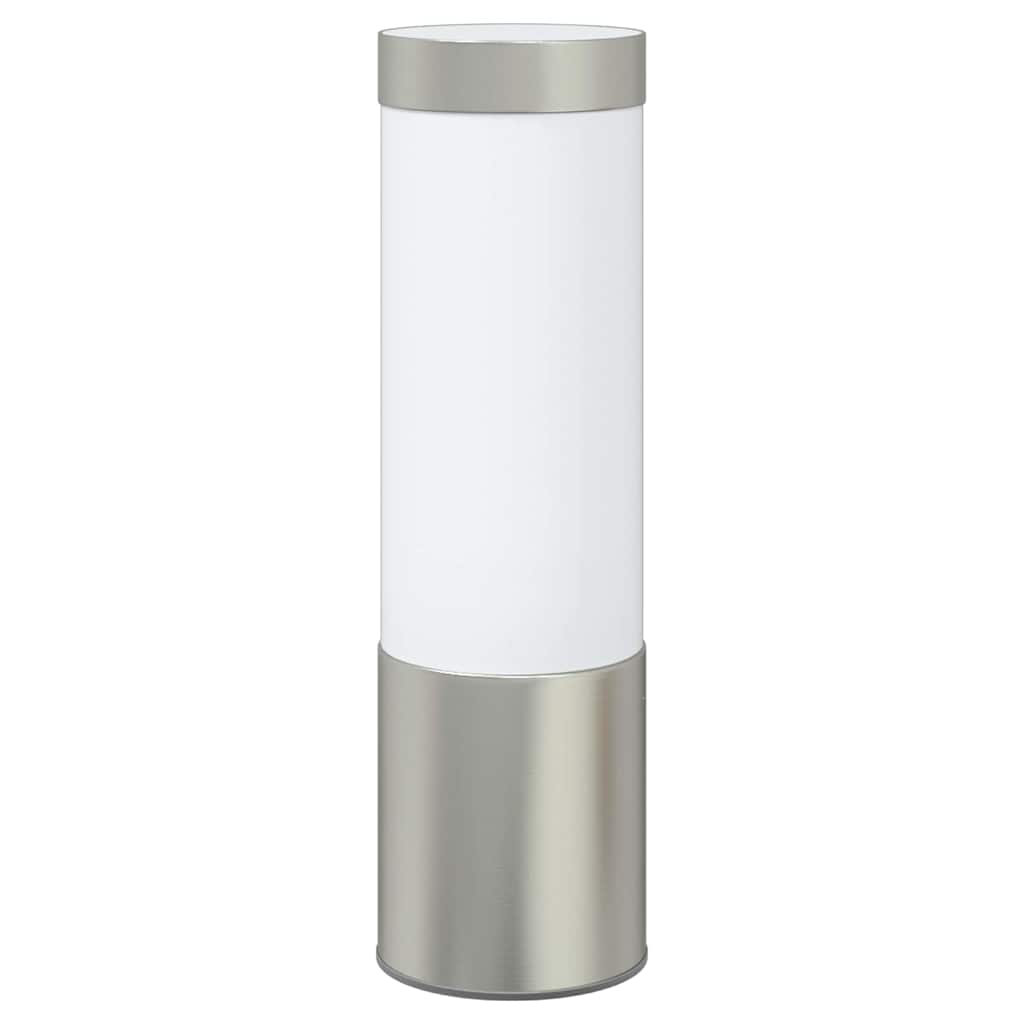 Candeeiro de parede exterior Prateado 12 x 7.5 x 27 cm