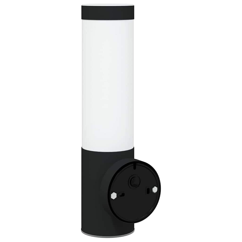 Candeeiro de parede exterior Preto 12 x 7.5 x 29 cm