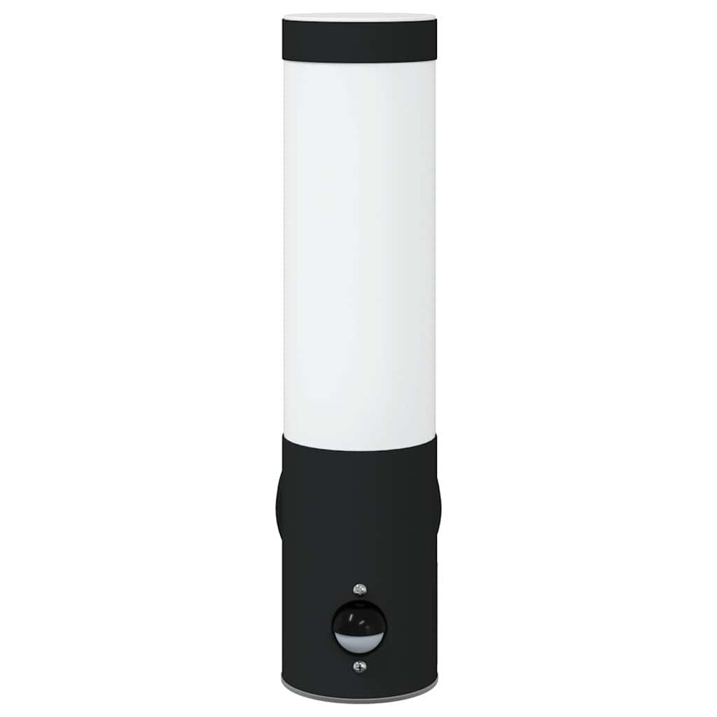 Candeeiro de parede exterior Preto 12 x 7.5 x 29 cm