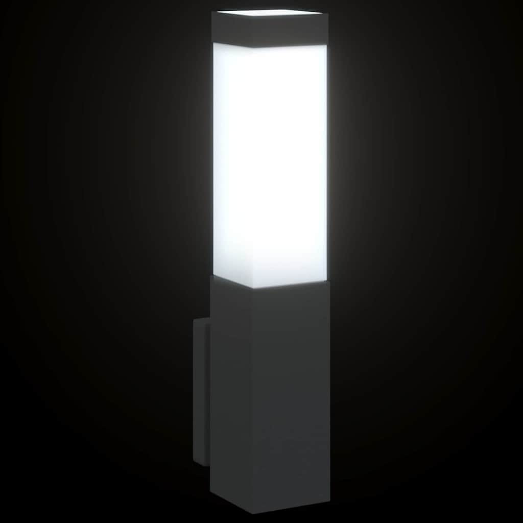 Candeeiro de parede exterior Preto 10.5 x 6 x 35 cm