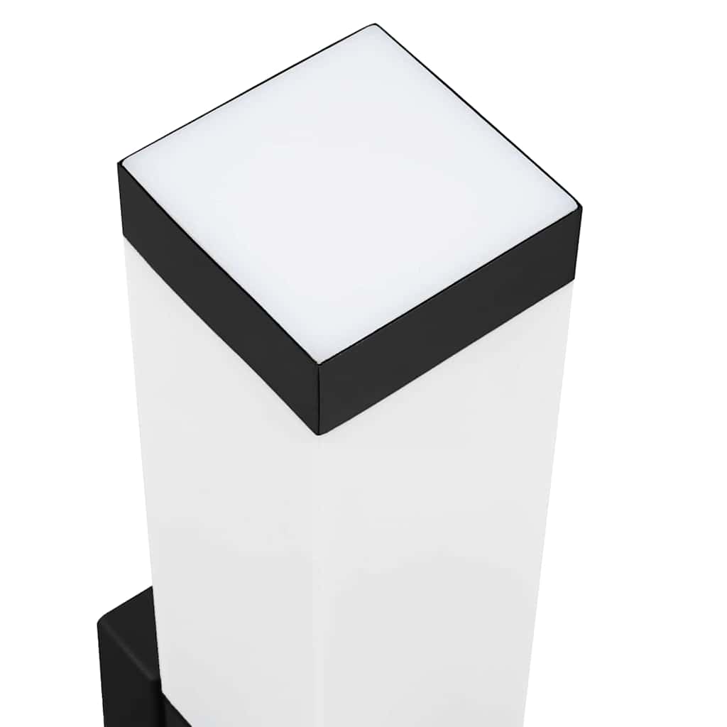 Candeeiro de parede exterior Preto 10.5 x 6 x 35 cm