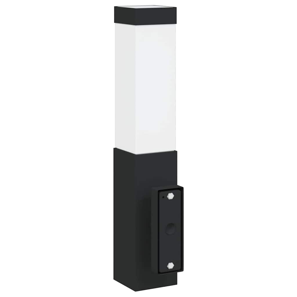 Candeeiro de parede exterior Preto 10.5 x 6 x 35 cm