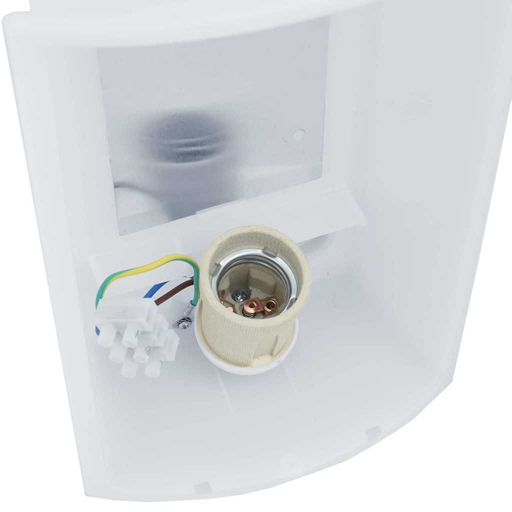 Candeeiro de parede exterior 2 pcs Prateado 23,5 x 10,5 x 26 cm