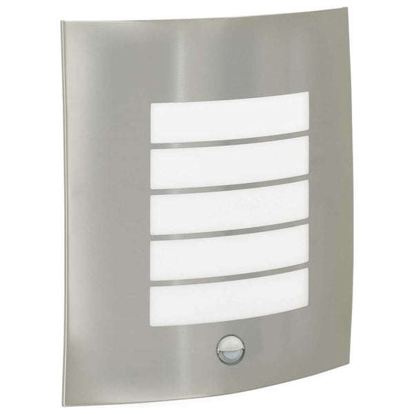 Candeeiro de parede exterior 2 pcs Prateado 23,5 x 10,5 x 26 cm