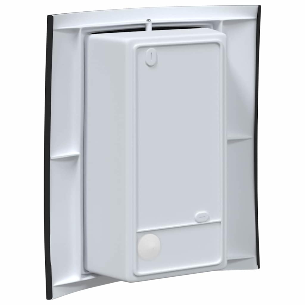 Candeeiro de parede exterior 2 pcs Preto 23,5 x 10,5 x 26 cm