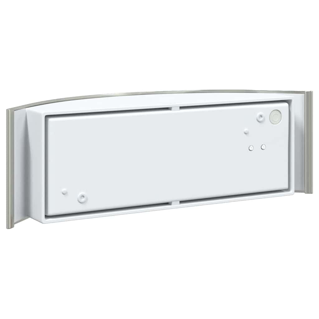 Candeeiro de parede exterior Prateado 32 x 10 x 10 cm