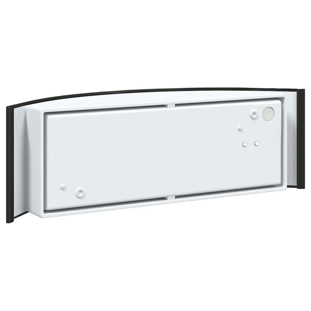 Candeeiro de parede exterior Preto 32 x 10 x 10 cm