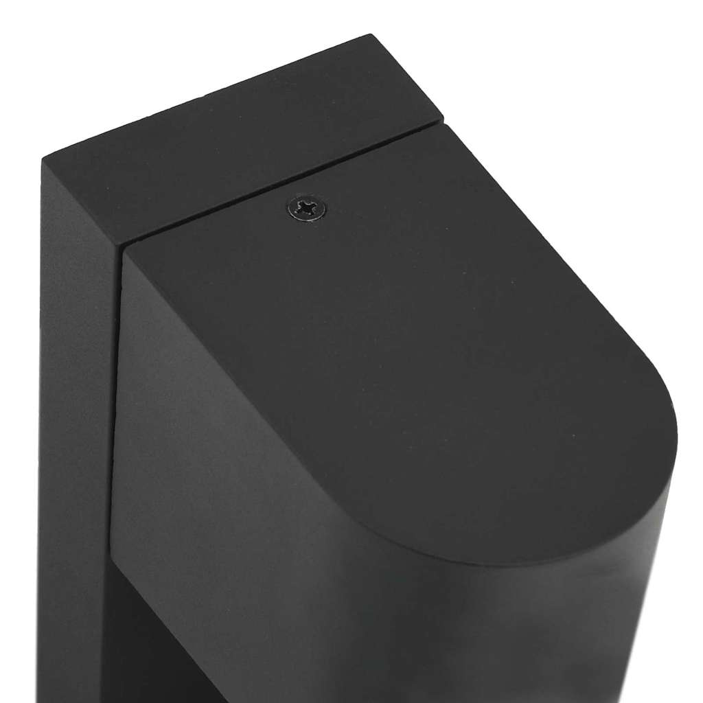 Candeeiro de parede exterior Preto 12 x 7 x 15 cm