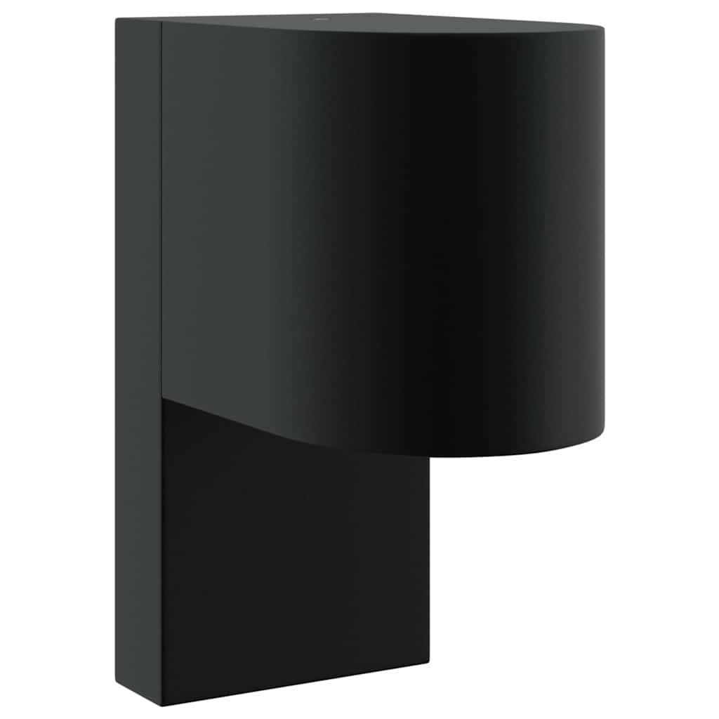 Candeeiro de parede exterior Preto 12 x 7 x 15 cm