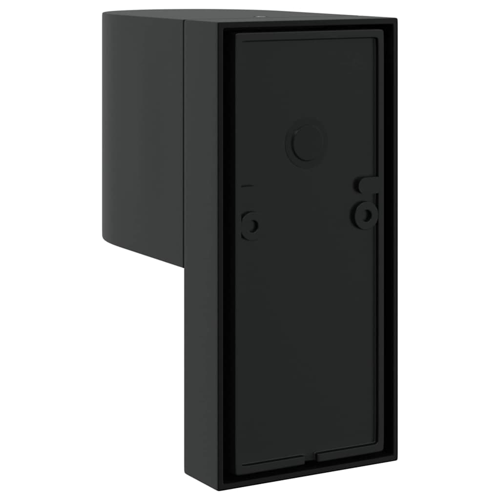 Candeeiro de parede exterior Preto 12 x 7 x 15 cm