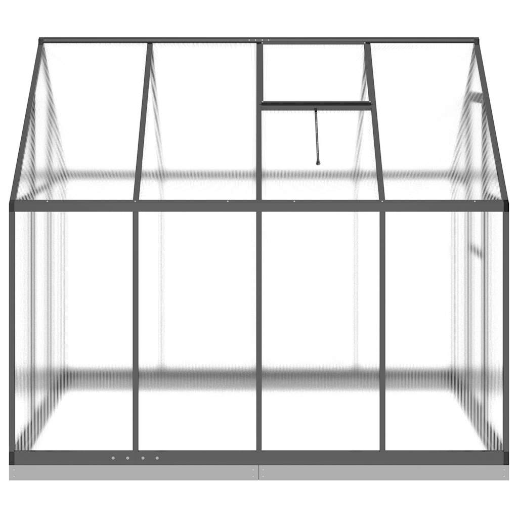 Estufa com estrutura base 224x169x202 cm alumínio antracite