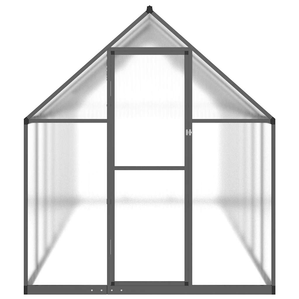 Estufa com estrutura base 445x169x195 cm alumínio antracite