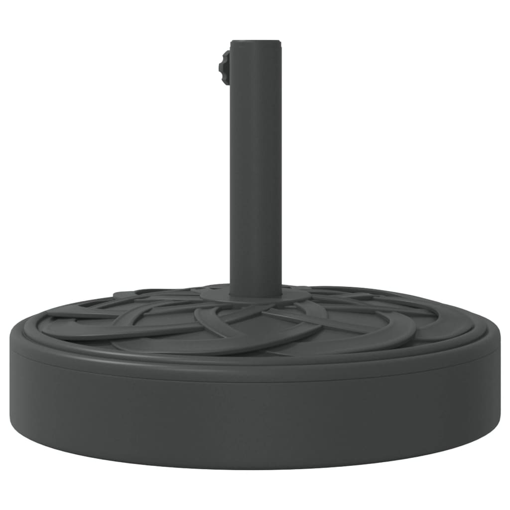 Base de guarda-sol para postes de Ø38/48 mm 25 kg redondo