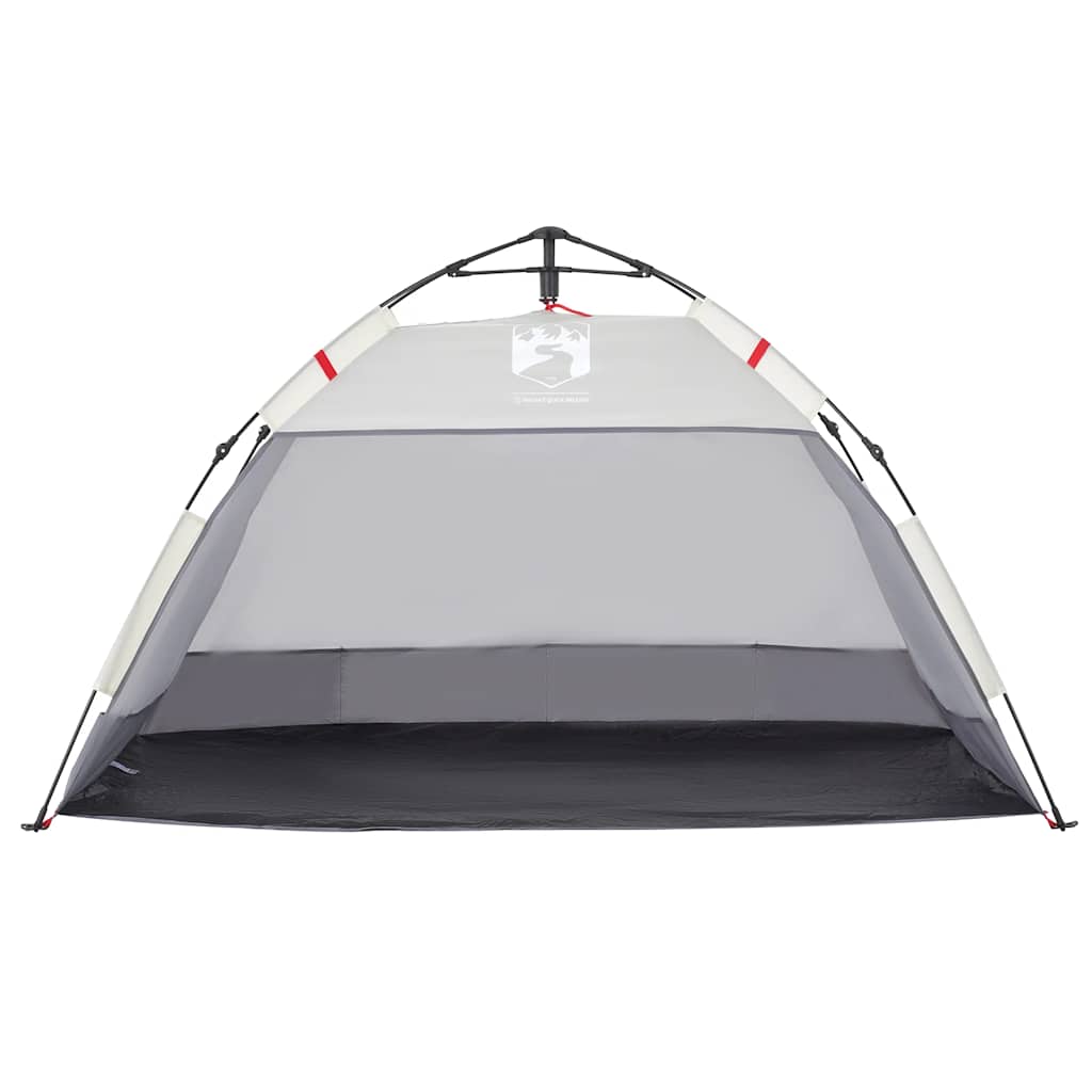 Tenda praia 2 pessoas libertação rápida impermeável cinzento