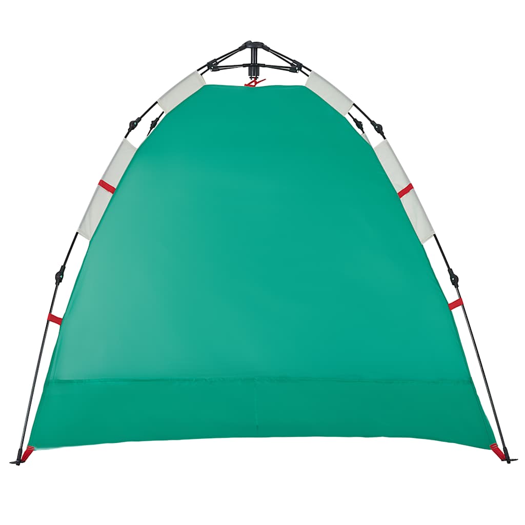 Tenda praia 2 pessoas libertação rápida impermeável verde mar