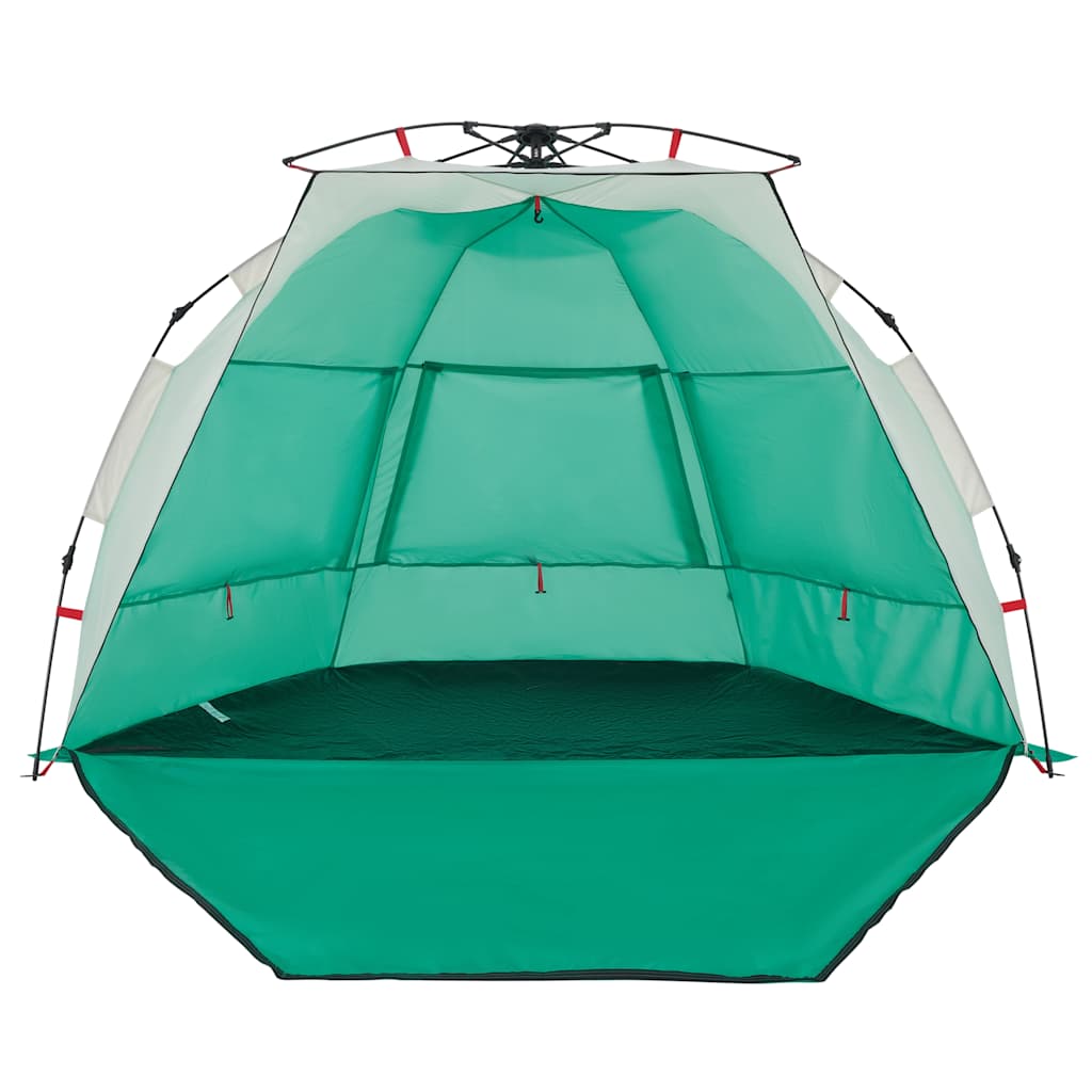 Tenda praia 2 pessoas libertação rápida impermeável verde mar