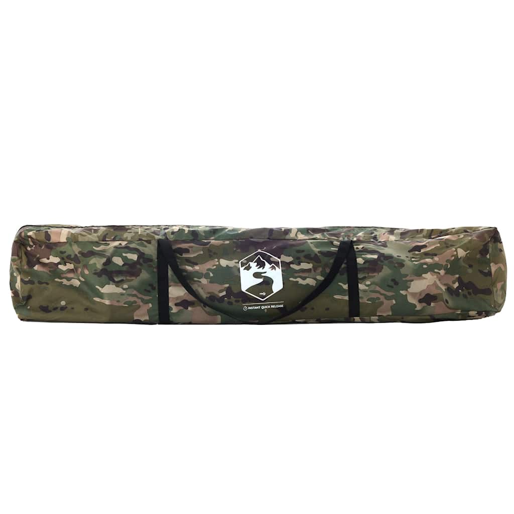 Tenda de campismo para 4 pessoas libertação rápida camuflagem