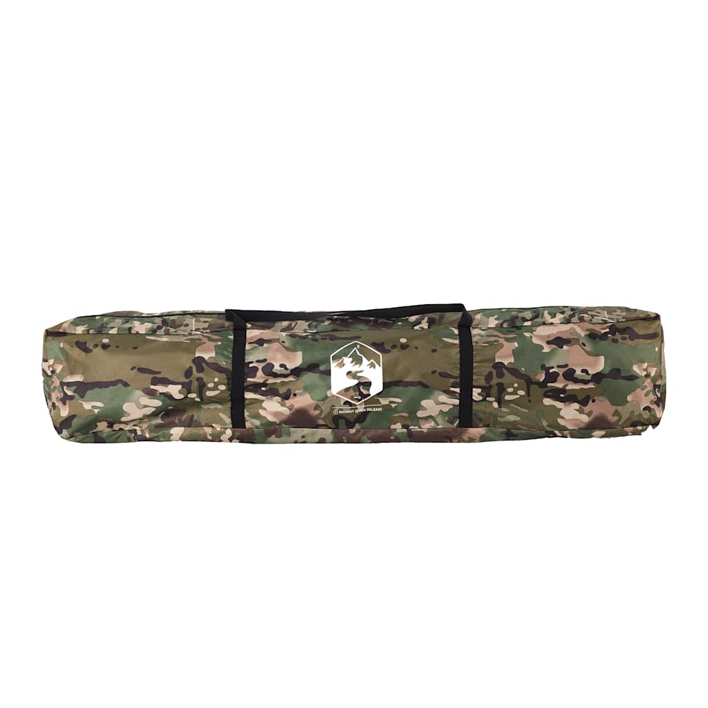 Tenda de campismo para 4 pessoas libertação rápida camuflagem