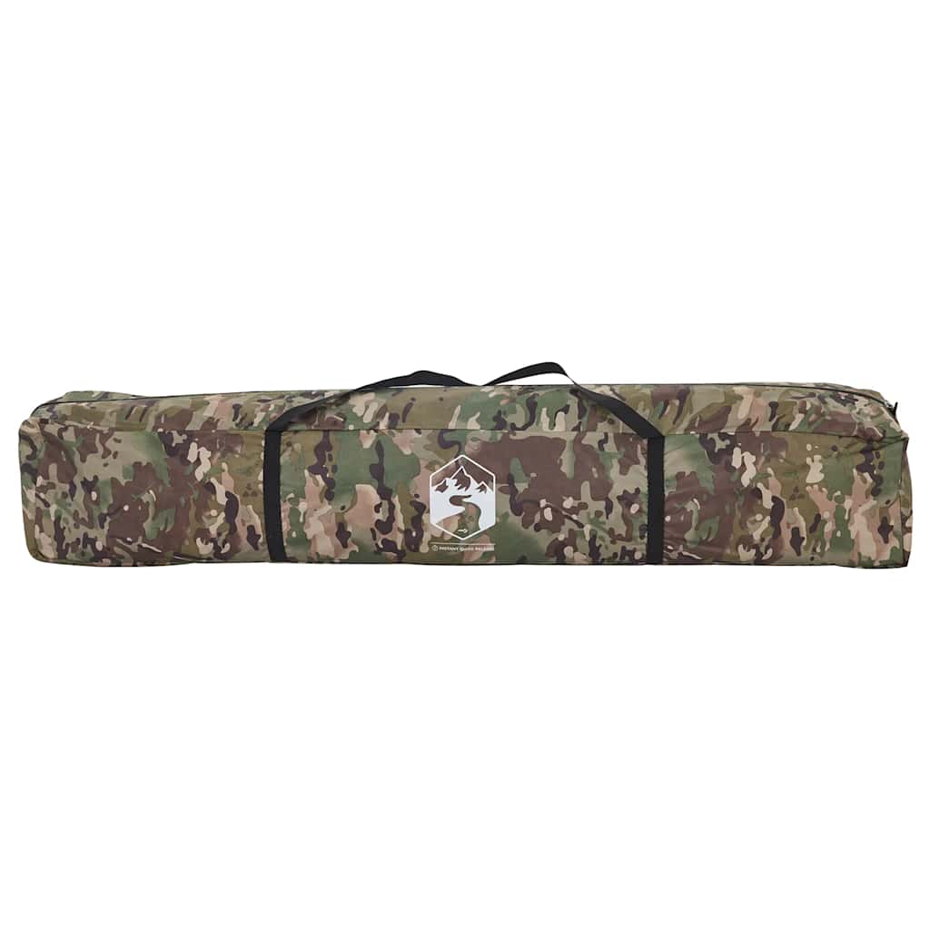 Tenda de campismo para 4 pessoas libertação rápida camuflagem