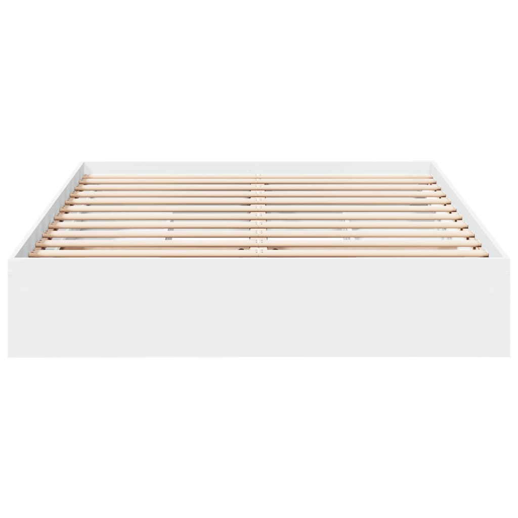 Estrutura de cama c/ gavetas 150x200cm derivados madeira branco