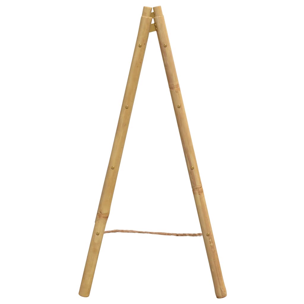 Toalheiro de escada duplo com 4 degraus 90x50x100 cm bambu
