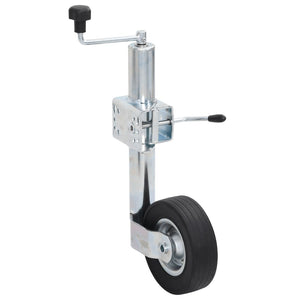 Roda macaco de reboque c/ braçadeira de divisão e calços 60 mm
