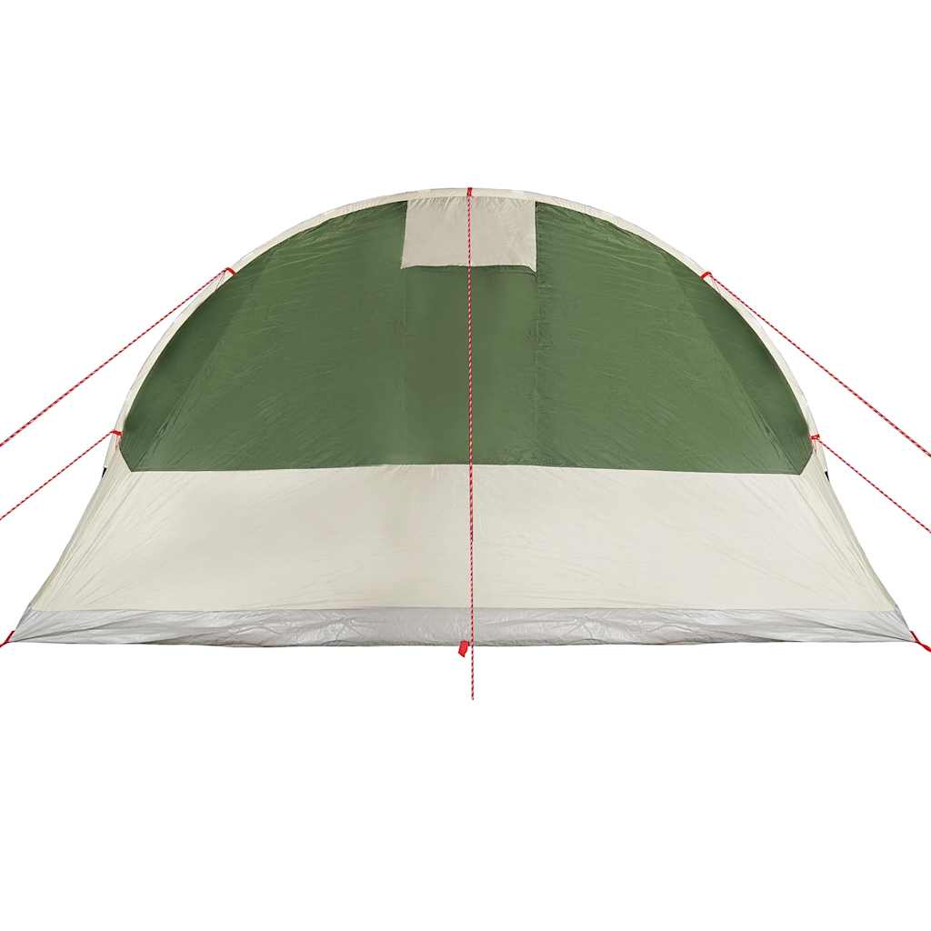 Tenda de campismo túnel para 5 pessoas impermeável verde