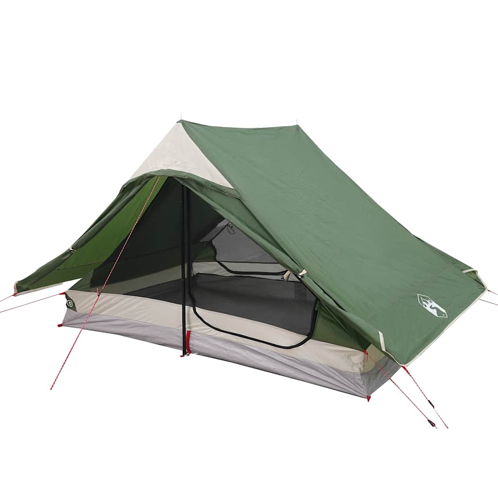 Tenda de campismo para 2 pessoas tecido impermeável verde
