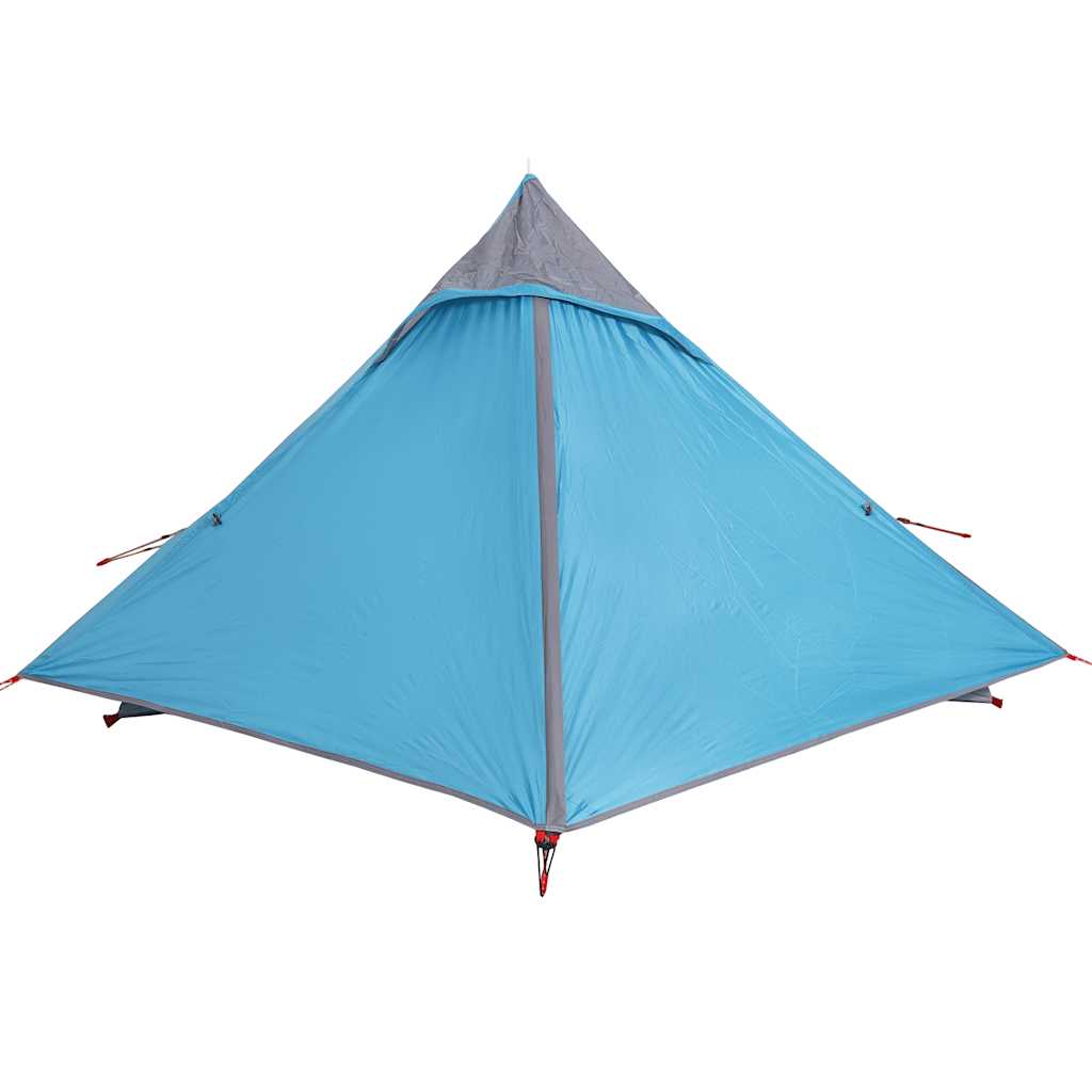 Tenda de campismo para 2 pessoas tecido impermeável azul