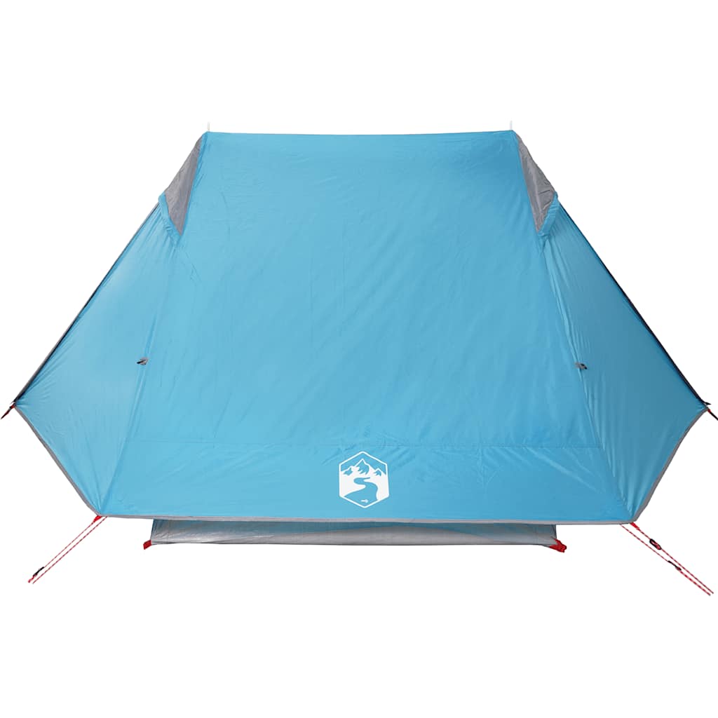 Tenda de campismo para 2 pessoas tecido impermeável azul