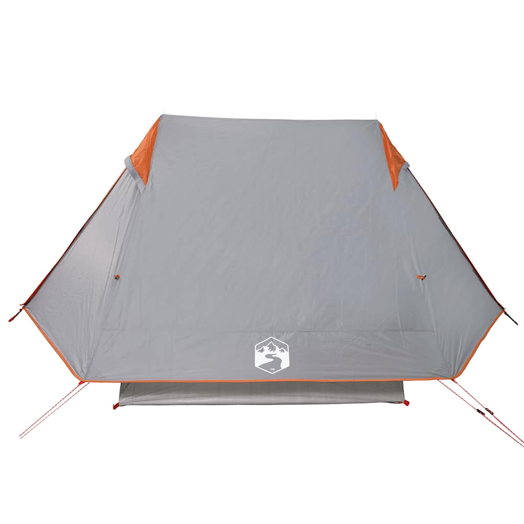 Tenda de campismo p/ 2 pessoas tecido impermeável cinza