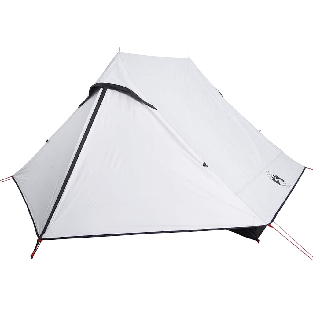 Tenda de campismo p/ 2 pessoas tecido opaco impermeável branco