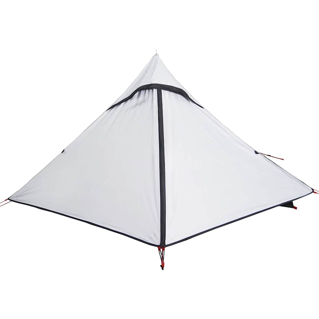 Tenda de campismo p/ 2 pessoas tecido opaco impermeável branco