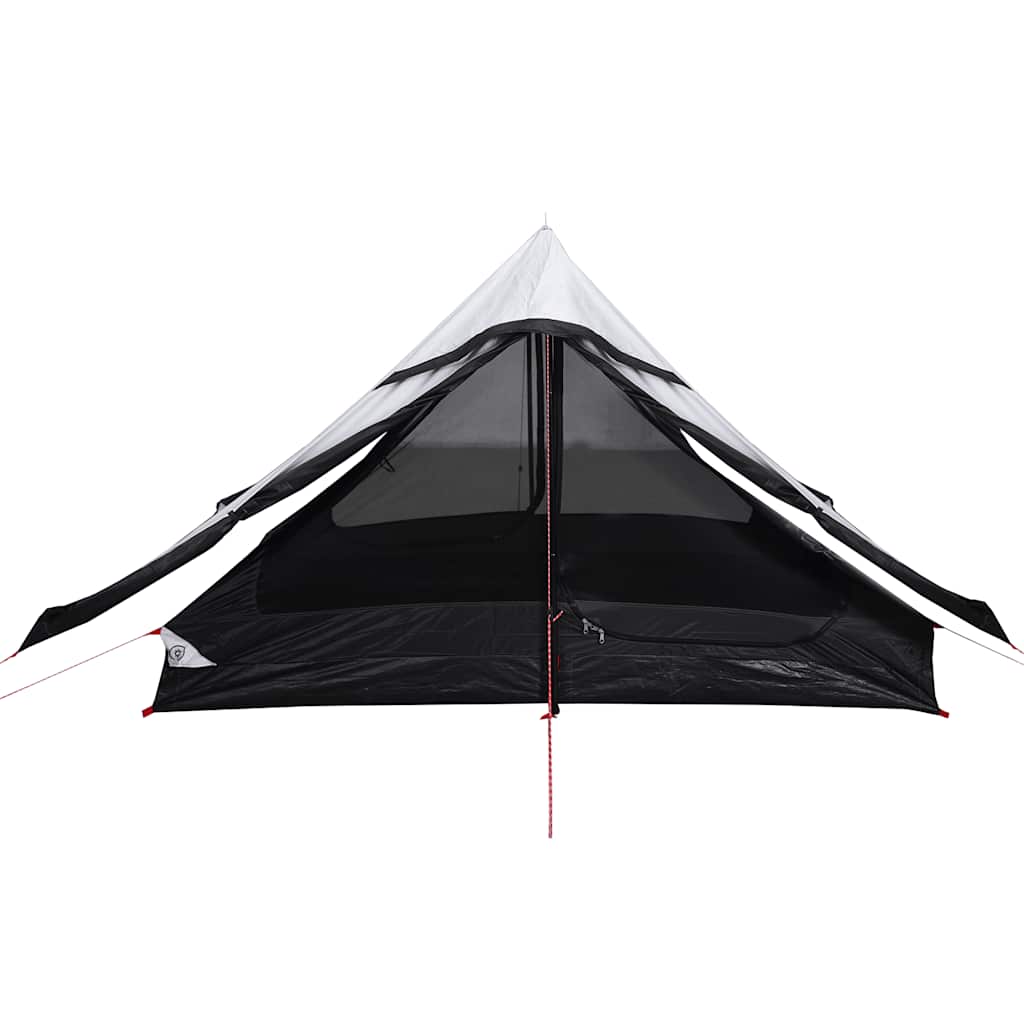 Tenda de campismo p/ 2 pessoas tecido opaco impermeável branco