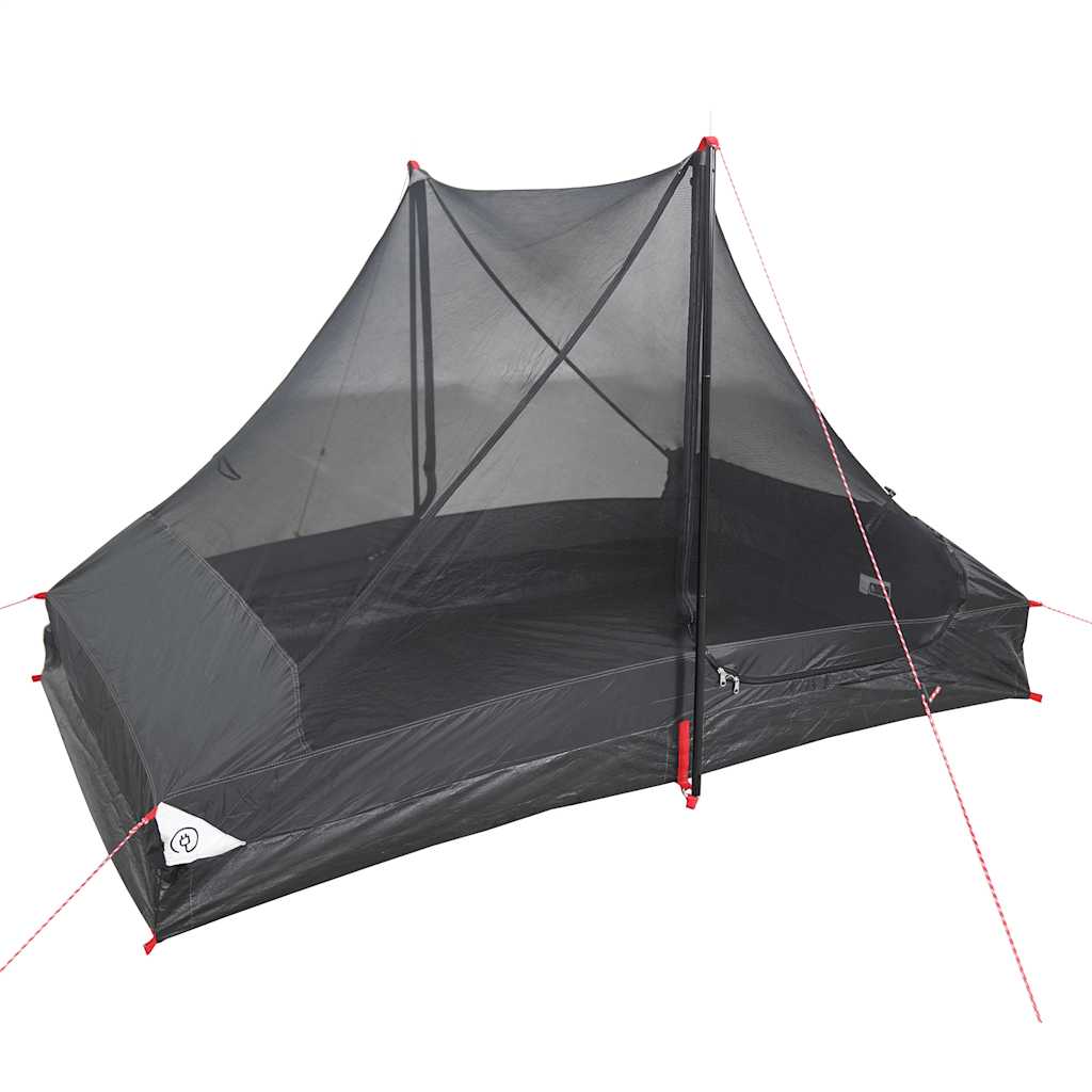 Tenda de campismo p/ 2 pessoas tecido opaco impermeável branco