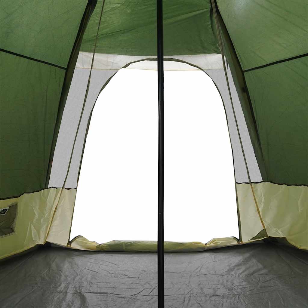 Tenda familiar tipi para 6 pessoas impermeável verde
