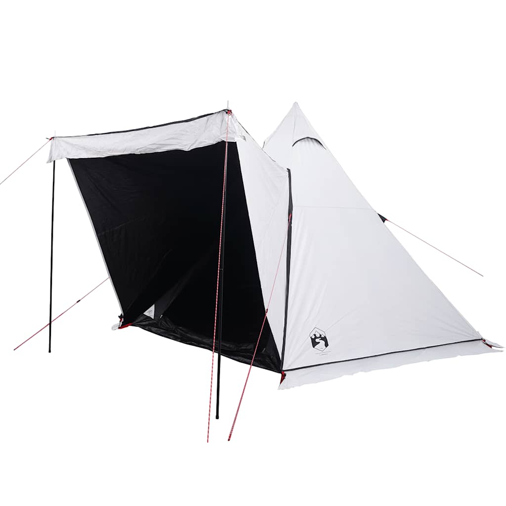 Tenda familiar tipi para 6 pessoas opaca impermeável branco