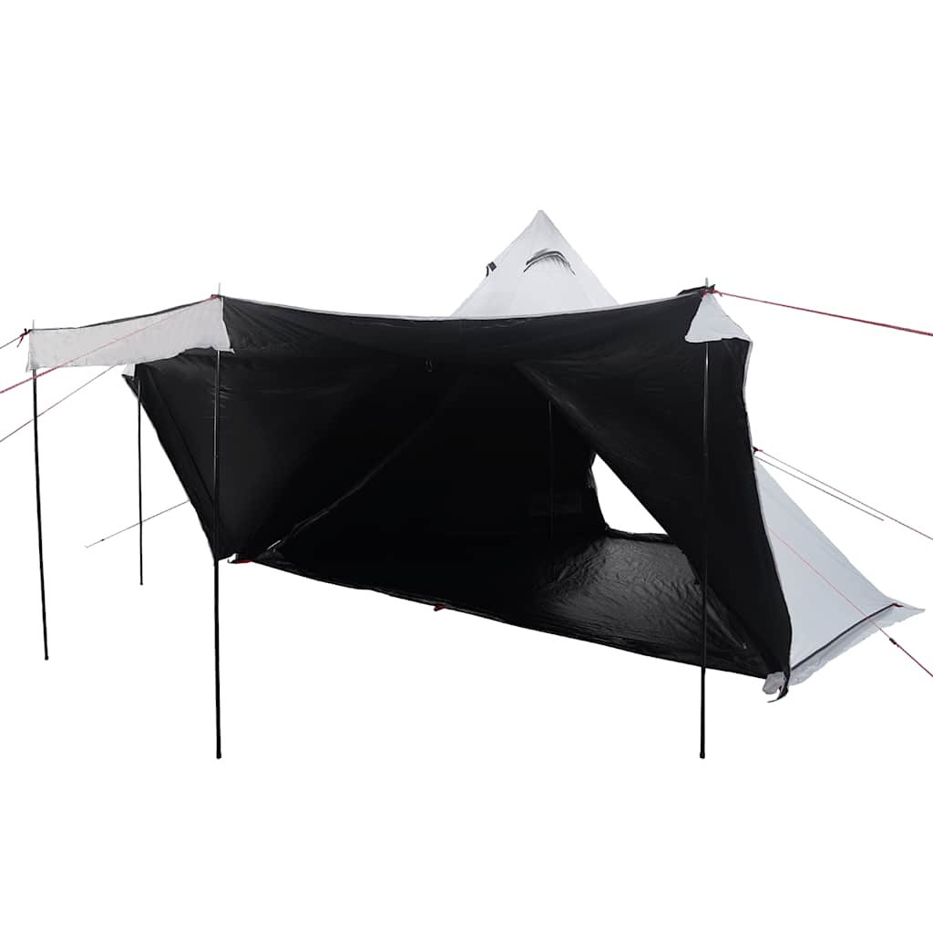Tenda familiar tipi para 6 pessoas opaca impermeável branco