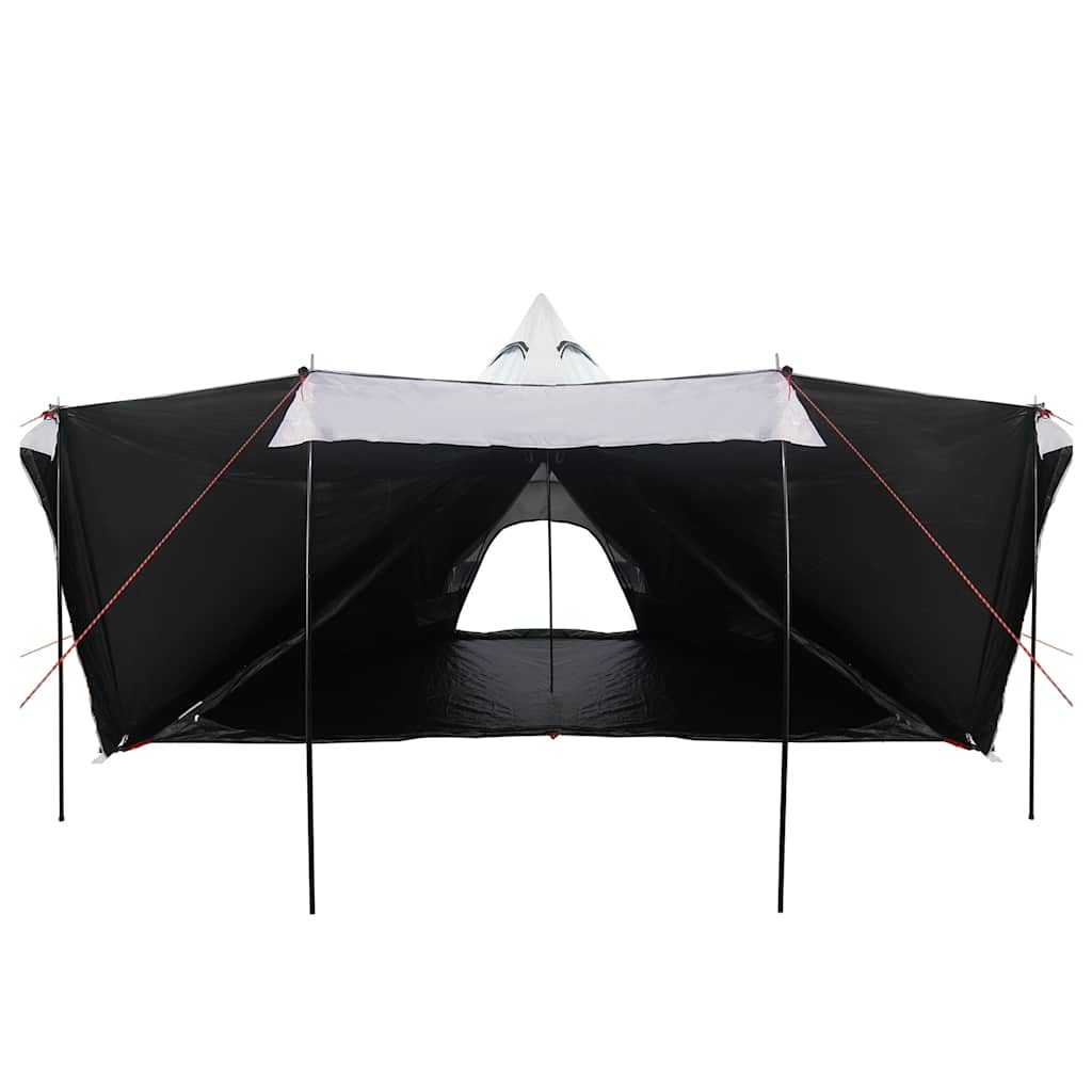 Tenda familiar tipi para 6 pessoas opaca impermeável branco