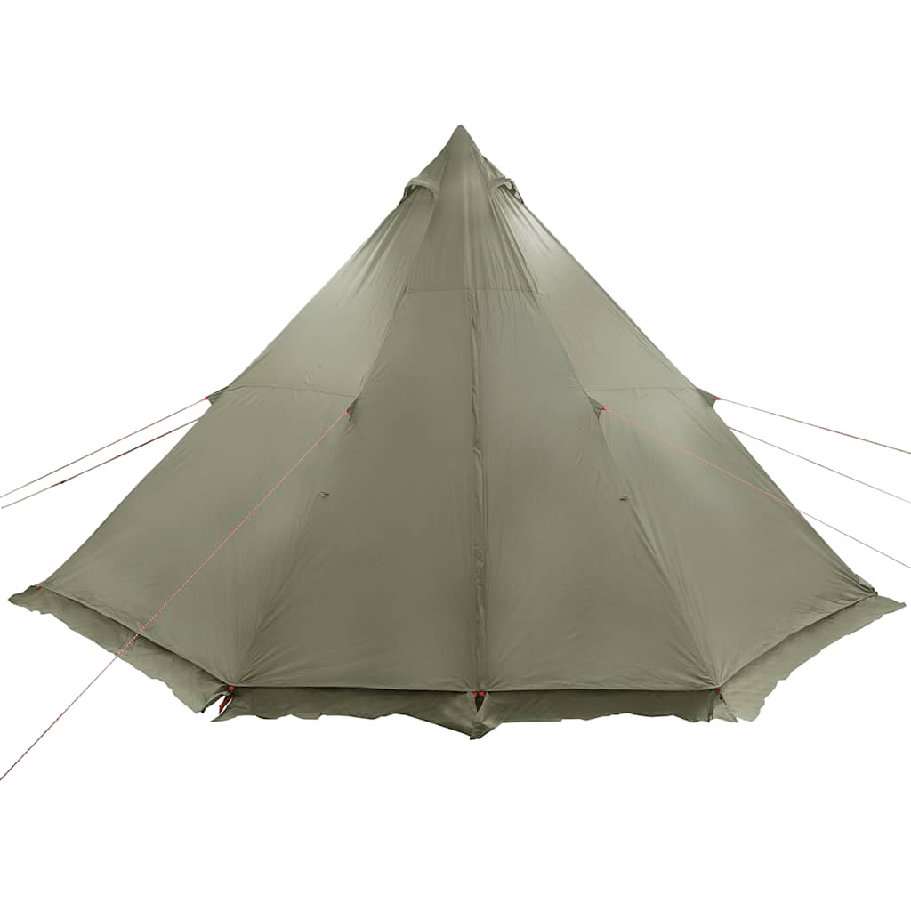 Tenda familiar tipi para 6 pessoas impermeável verde azeitona