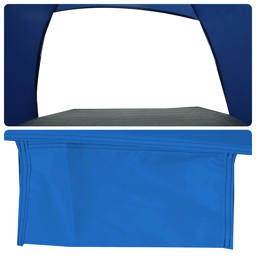 Tenda de praia 3 Pessoas impermeável azul ciano