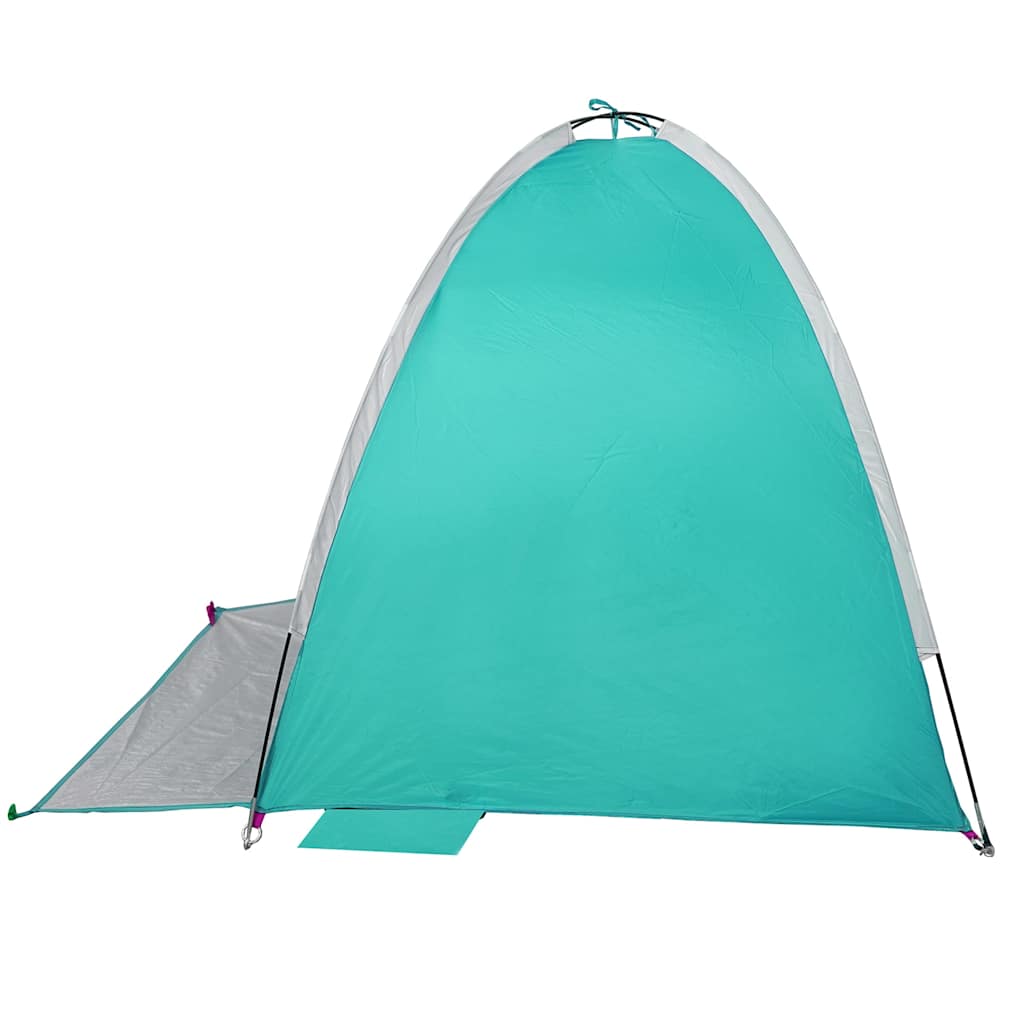 Tenda de praia 3 Pessoas impermeável verde mar