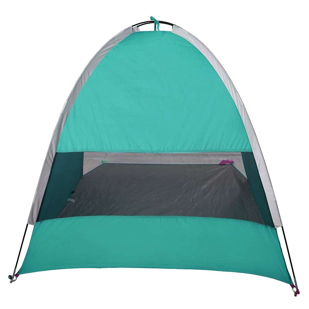 Tenda de praia 3 Pessoas impermeável verde mar