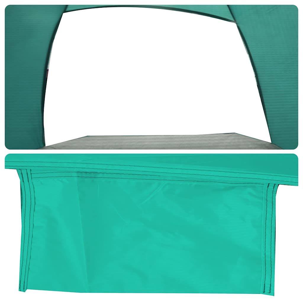 Tenda de praia 3 Pessoas impermeável verde mar