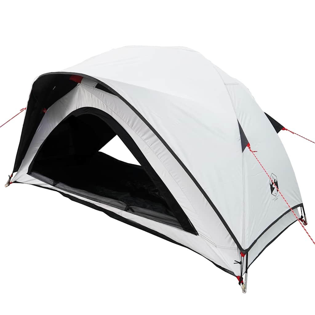 Tenda de campismo p/ 1 pessoa tecido opaco impermeável branco