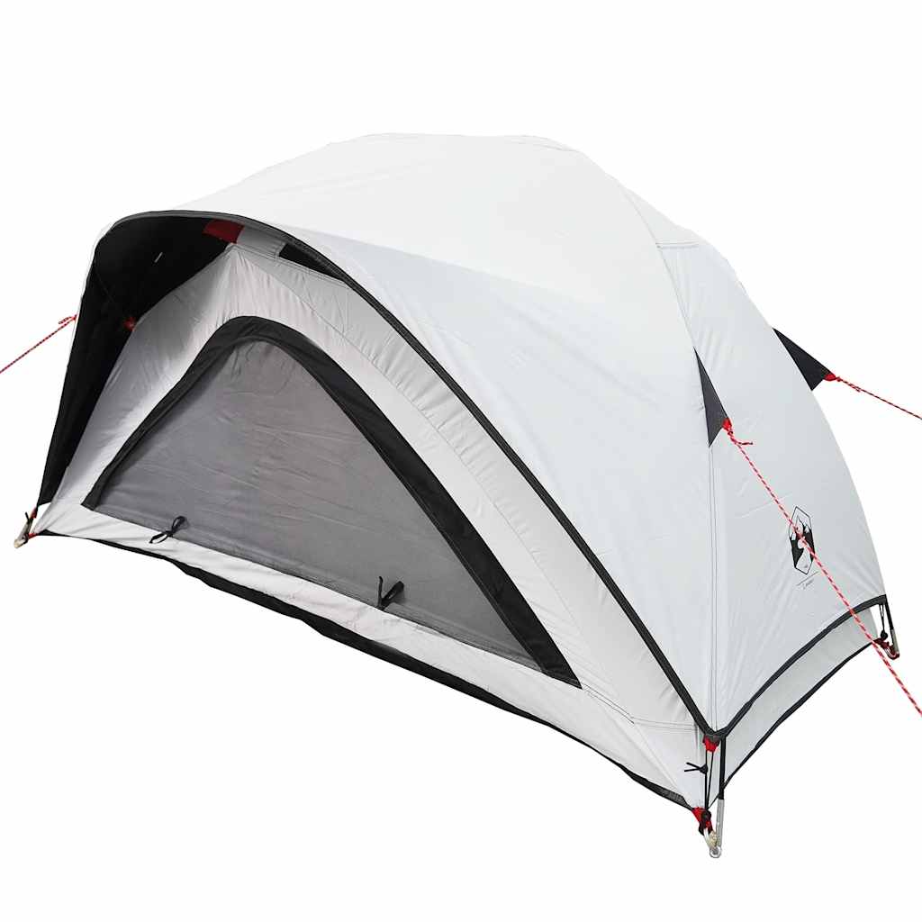 Tenda de campismo p/ 1 pessoa tecido opaco impermeável branco