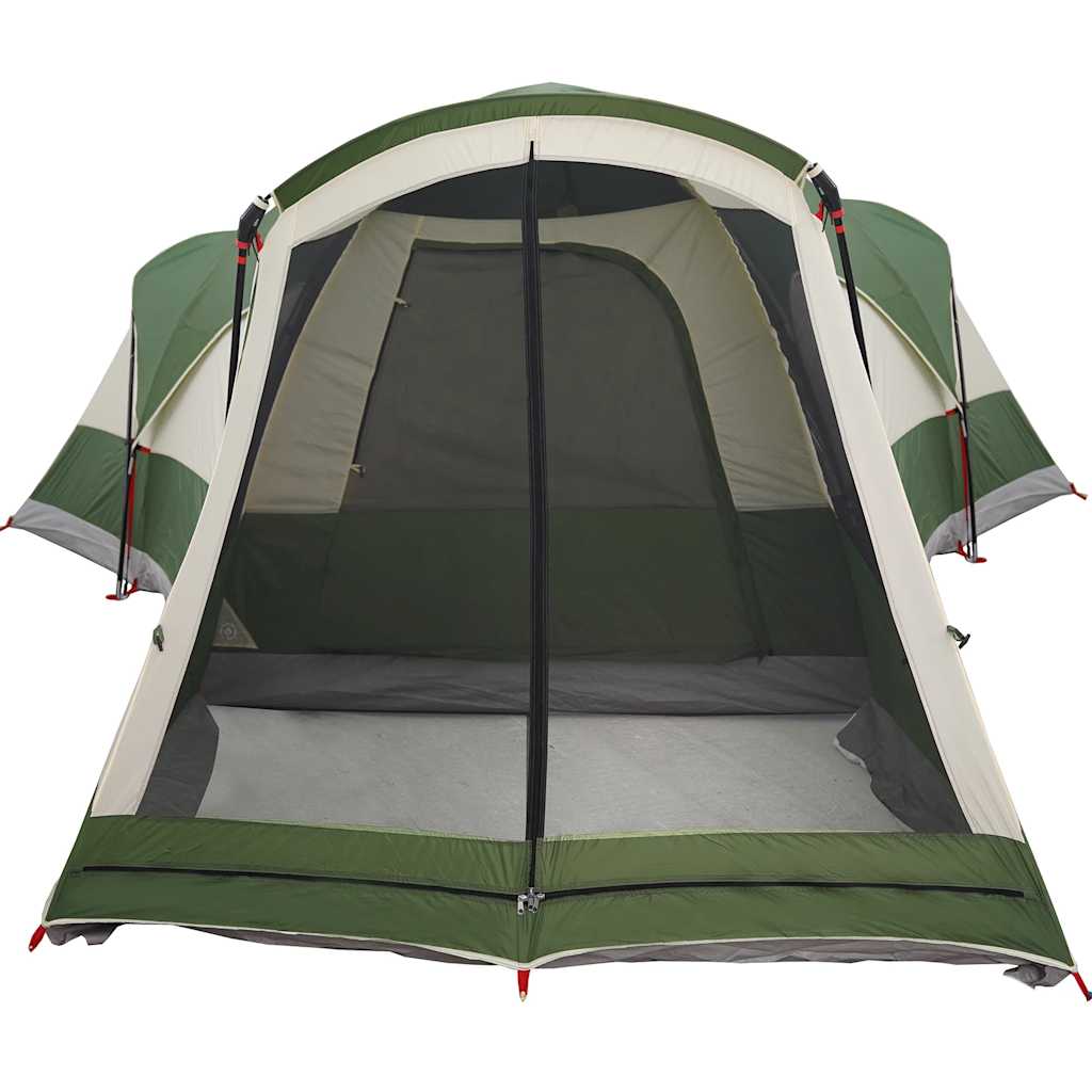 Tenda familiar túnel para 8 pessoas impermeável verde