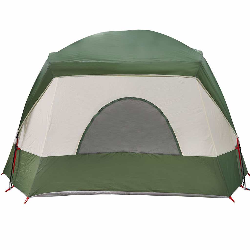 Tenda familiar estilo cabana para 6 pessoas impermeável verde