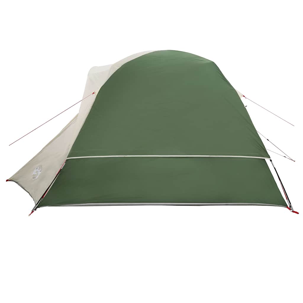 Tenda familiar estilo cabana para 6 pessoas impermeável verde